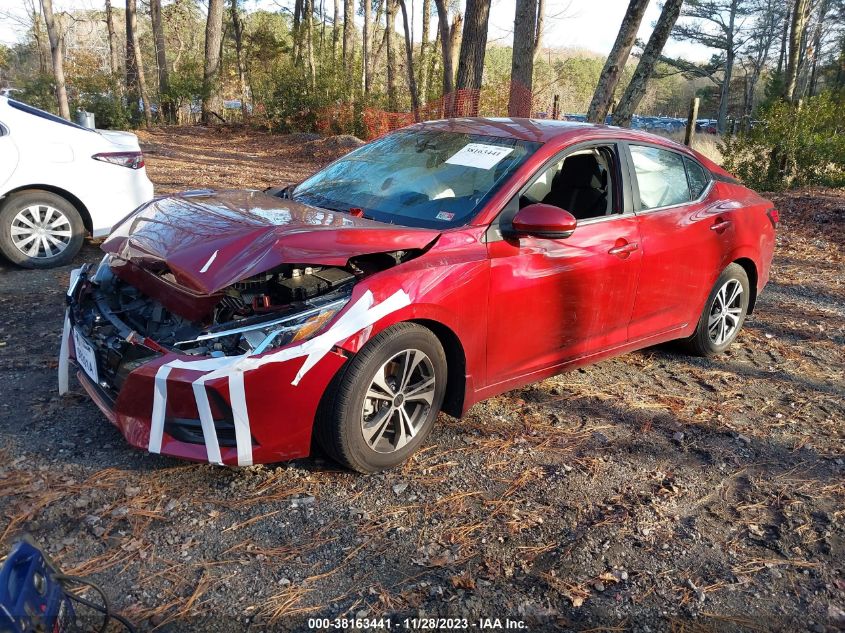 2020 NISSAN SENTRA SV - 3N1AB8CV2LY225439