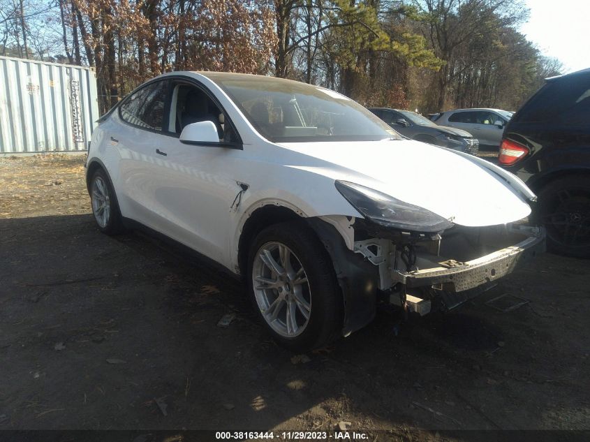 5YJYGDEE4MF145401 TESLA MODEL Y LONG RANGE DUAL MOTOR 2021