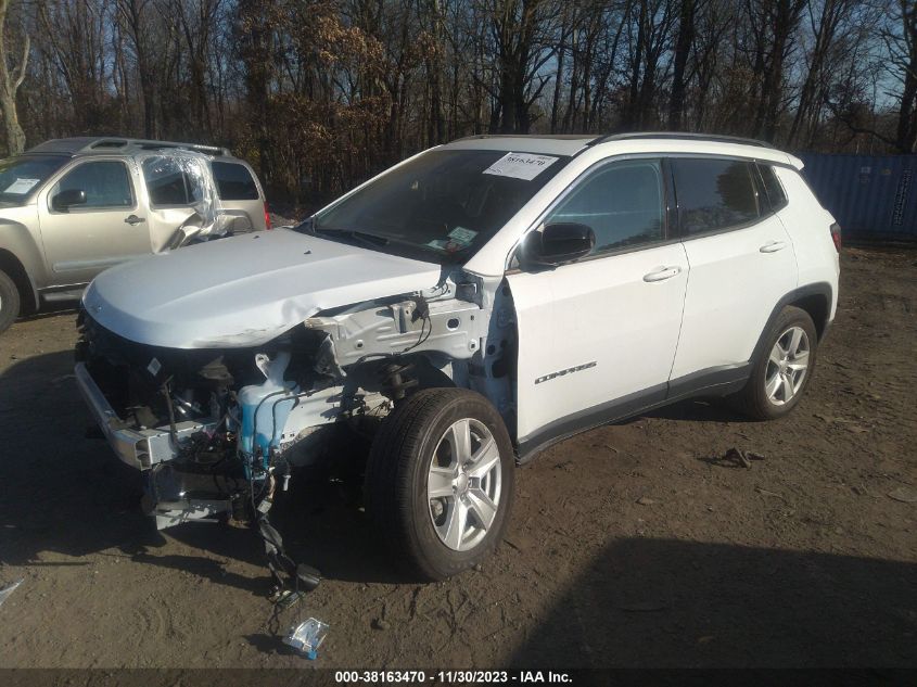 2022 JEEP COMPASS LATITUDE 4X4 - 3C4NJDBB2NT208433