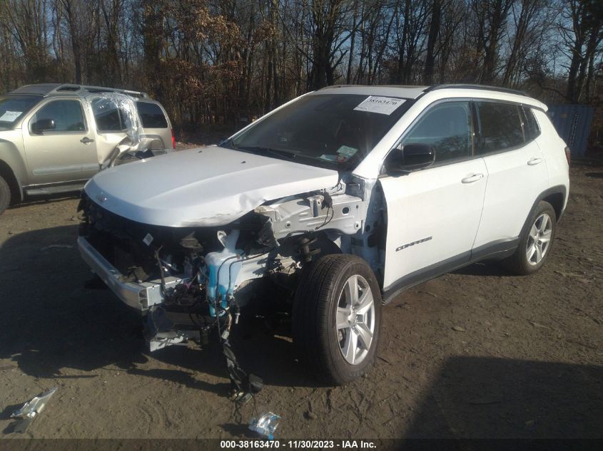 2022 JEEP COMPASS LATITUDE 4X4 - 3C4NJDBB2NT208433