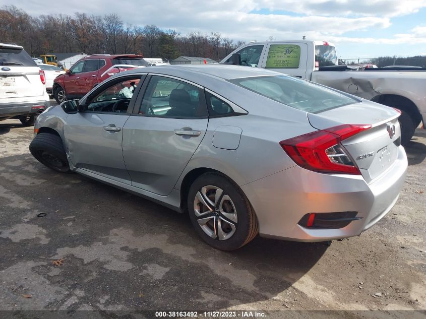 2016 HONDA CIVIC LX - 19XFC2F50GE061527