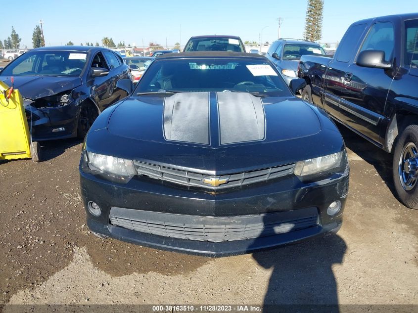 2014 CHEVROLET CAMARO LT - 2G1FB3D38E9216338