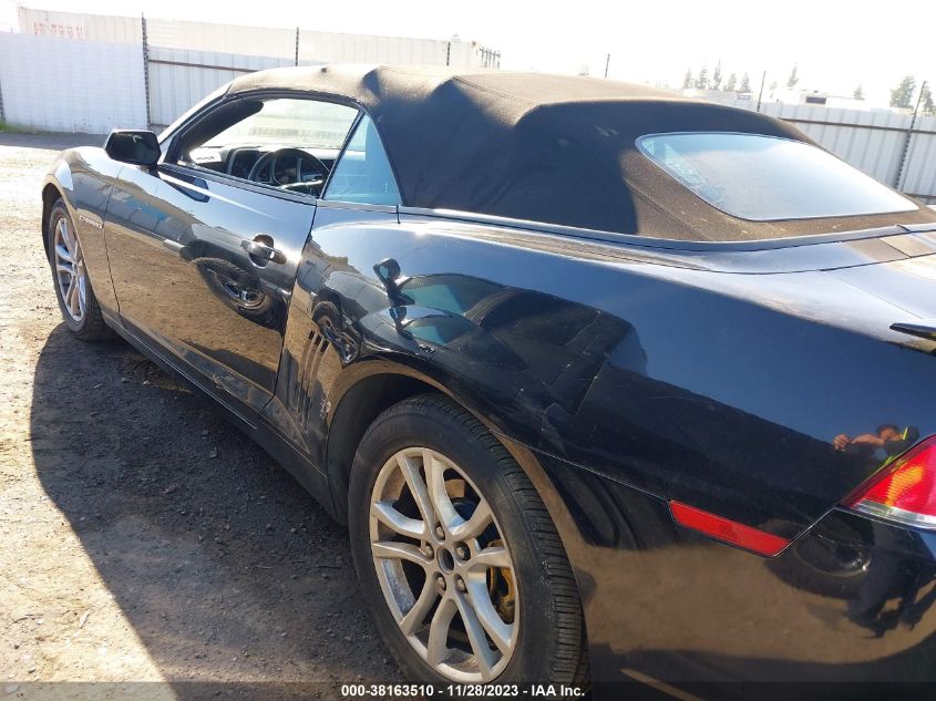 2014 CHEVROLET CAMARO LT - 2G1FB3D38E9216338