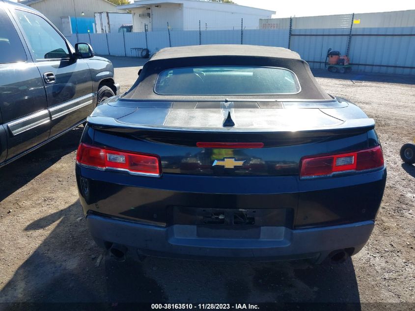 2014 CHEVROLET CAMARO LT - 2G1FB3D38E9216338