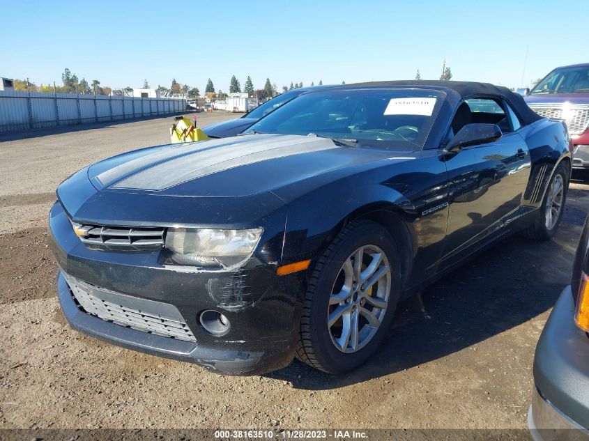 2014 CHEVROLET CAMARO LT - 2G1FB3D38E9216338