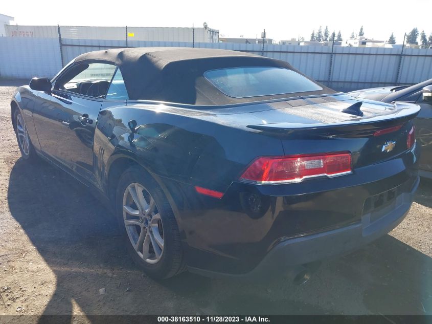 2014 CHEVROLET CAMARO LT - 2G1FB3D38E9216338