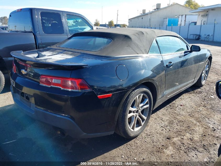 2014 CHEVROLET CAMARO LT - 2G1FB3D38E9216338