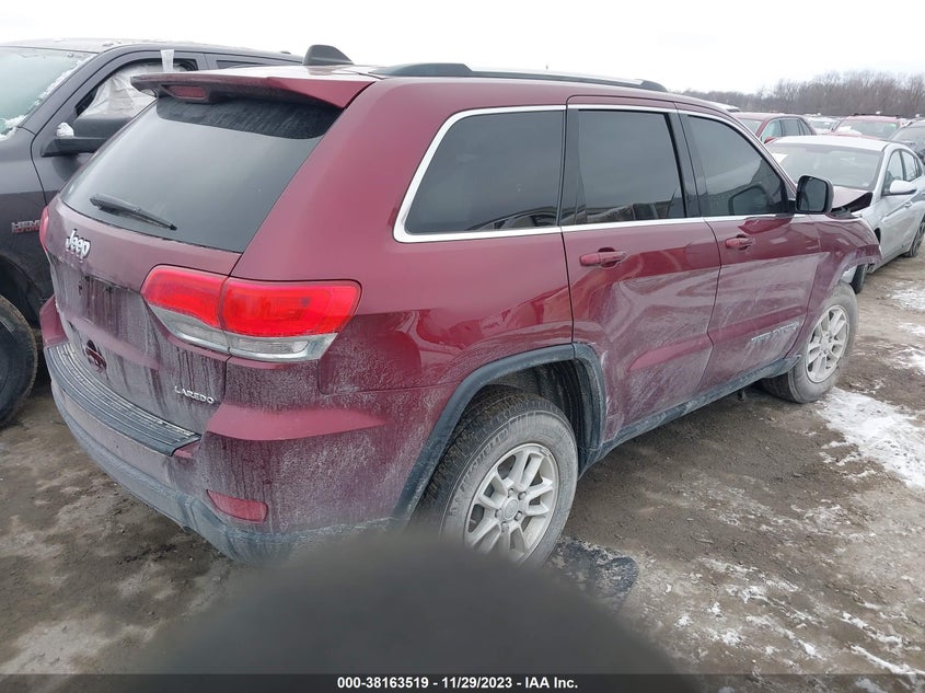 VIN 1C4RJFAGXKC531341 2019 JEEP GRAND CHEROKEE LAREDO