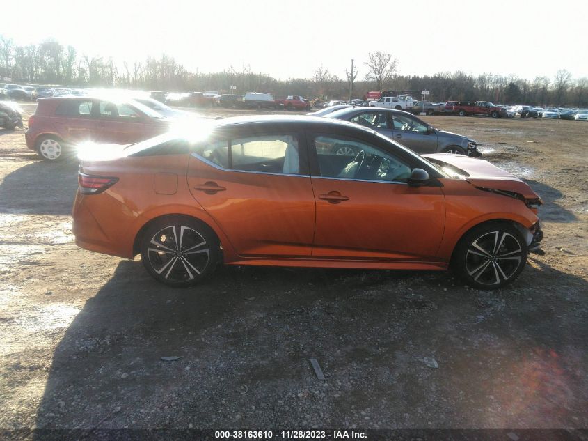VIN 3N1AB8DV9MY270409 2021 NISSAN SENTRA SR