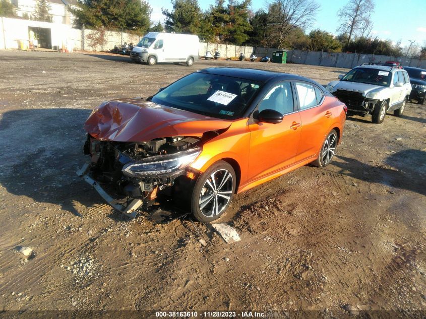 VIN 3N1AB8DV9MY270409 2021 NISSAN SENTRA SR