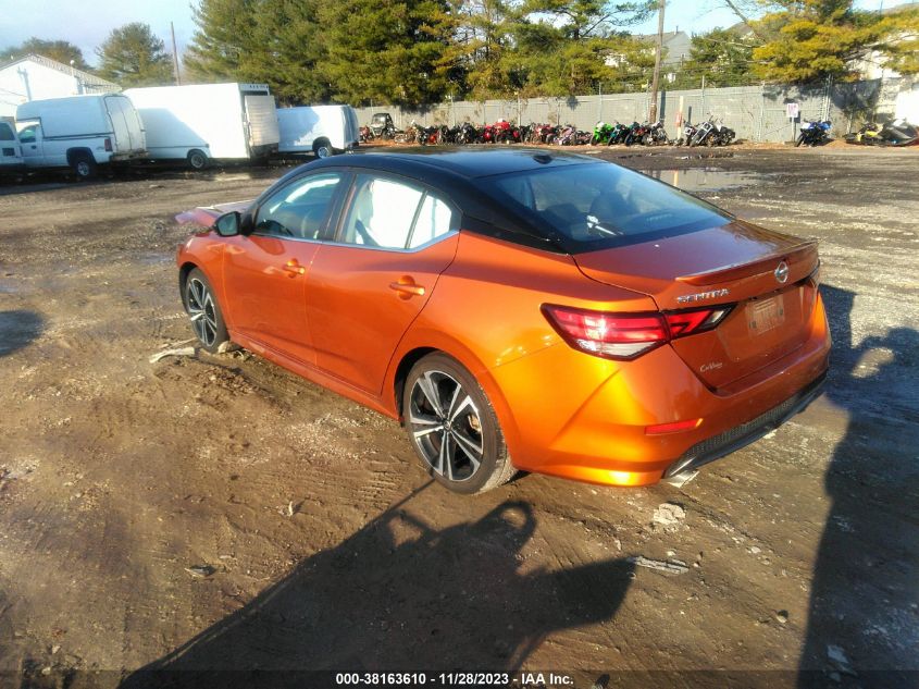 VIN 3N1AB8DV9MY270409 2021 NISSAN SENTRA SR