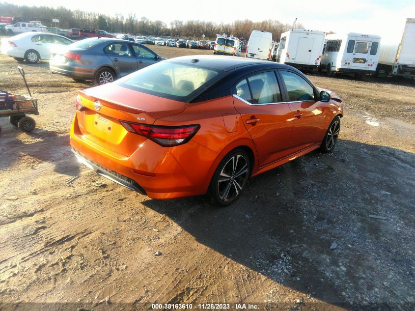 VIN 3N1AB8DV9MY270409 2021 NISSAN SENTRA SR