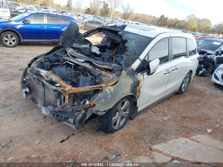 VIN 5FNRL6H78KB032783 2019 HONDA ODYSSEY EXL