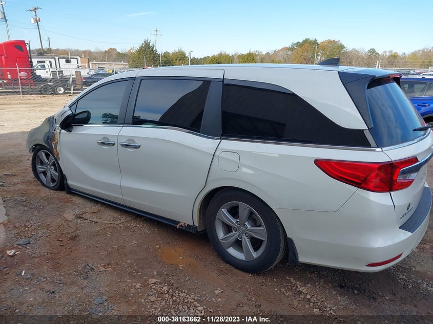 VIN 5FNRL6H78KB032783 2019 HONDA ODYSSEY EXL