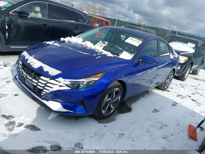 VIN KMHLS4AGXPU483246 2023 HYUNDAI ELANTRA SEL
