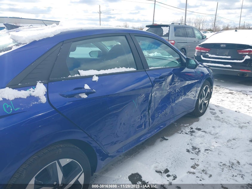 VIN KMHLS4AGXPU483246 2023 HYUNDAI ELANTRA SEL