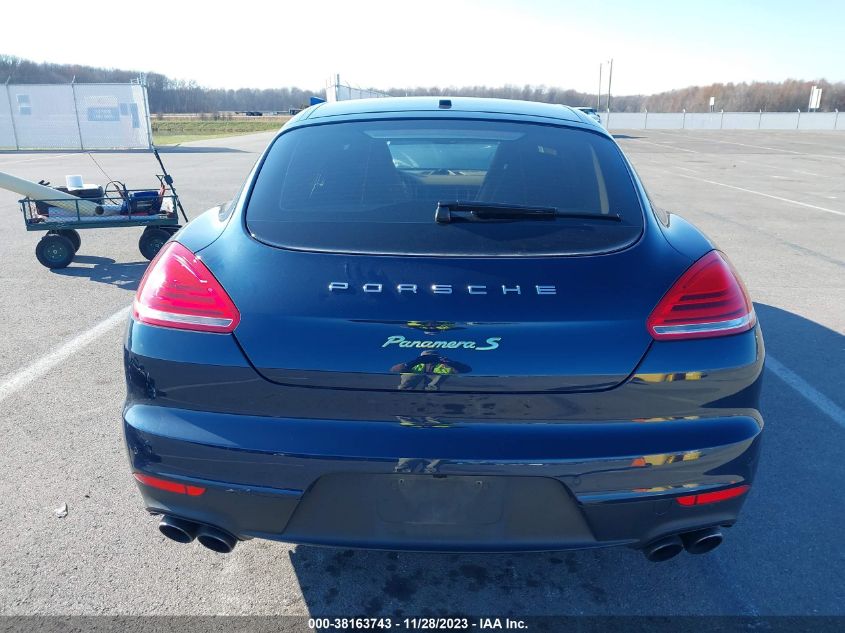 2014 PORSCHE PANAMERA E-HYBRID S - WP0AD2A70EL044358