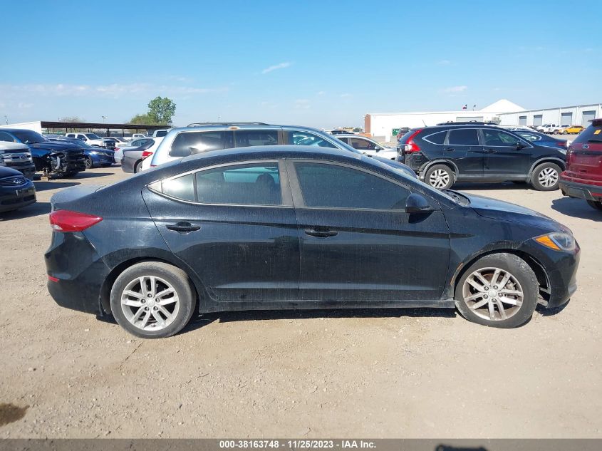 2017 HYUNDAI ELANTRA SE - KMHD84LFXHU064015