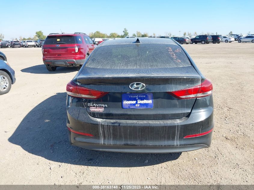 2017 HYUNDAI ELANTRA SE - KMHD84LFXHU064015