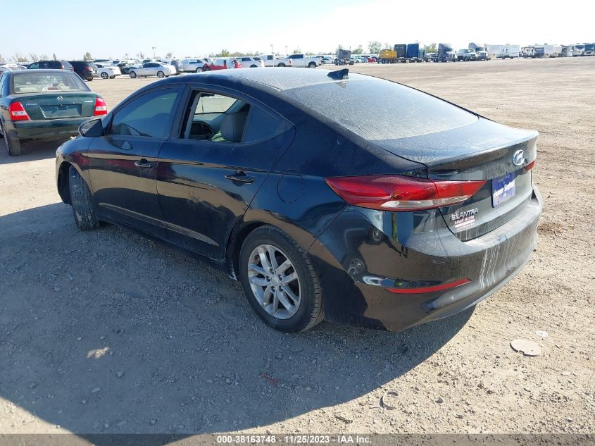 2017 HYUNDAI ELANTRA SE - KMHD84LFXHU064015