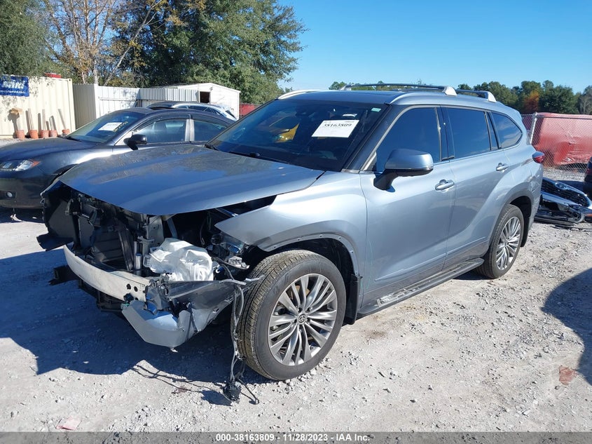 VIN 5TDFZRBH5MS115297 2021 TOYOTA HIGHLANDER PLATINUM