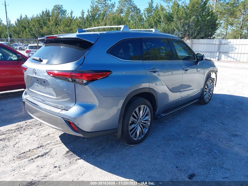 VIN 5TDFZRBH5MS115297 2021 TOYOTA HIGHLANDER PLATINUM