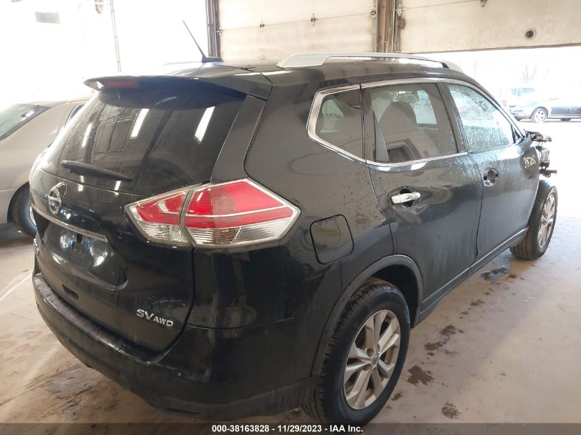 2015 NISSAN ROGUE S/SL/SV - KNMAT2MV9FP500235