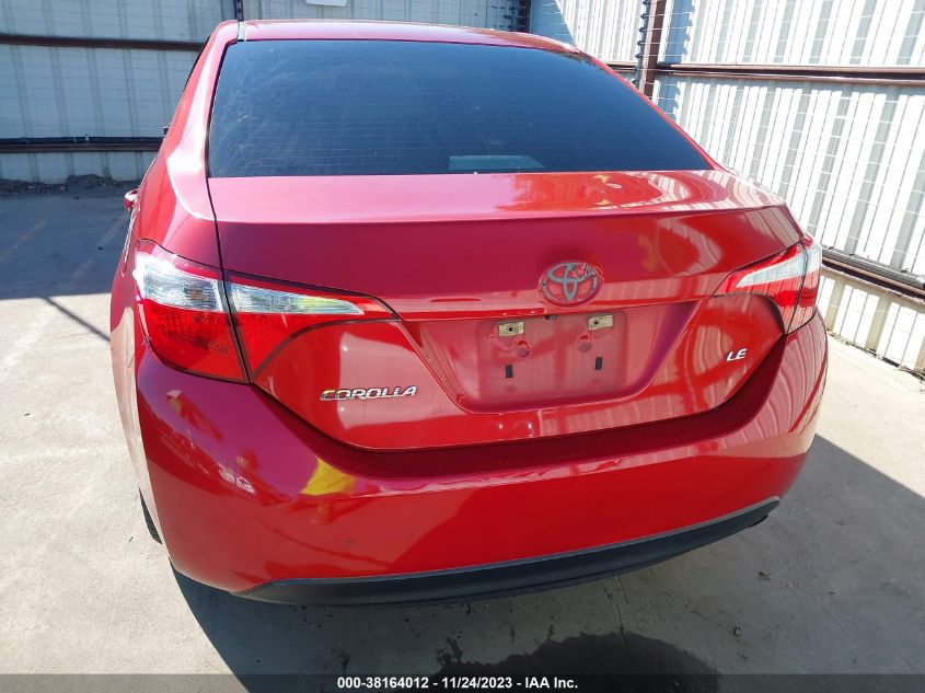 2015 TOYOTA COROLLA LE PLUS - 5YFBURHE0FP284102