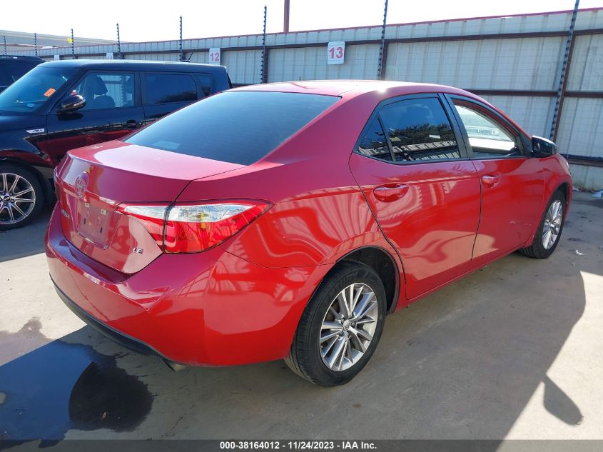 2015 TOYOTA COROLLA LE PLUS - 5YFBURHE0FP284102