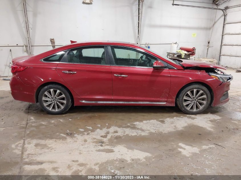 2017 HYUNDAI SONATA SPORT - 5NPE34AF1HH481964