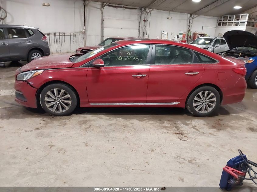2017 HYUNDAI SONATA SPORT - 5NPE34AF1HH481964