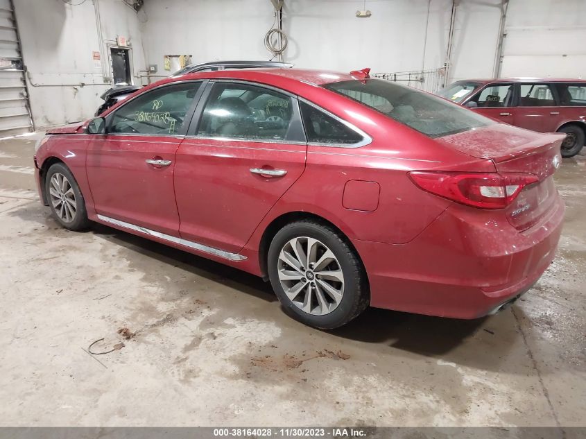 2017 HYUNDAI SONATA SPORT - 5NPE34AF1HH481964