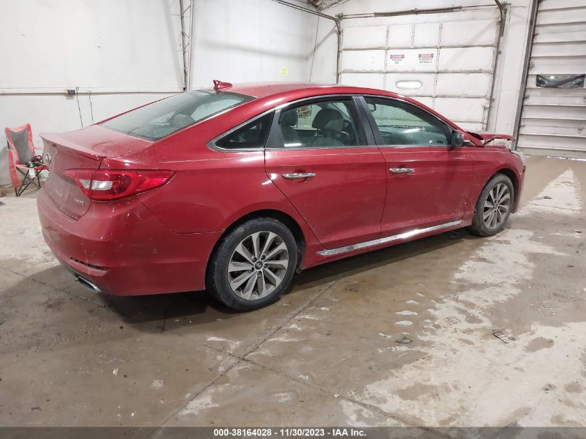 2017 HYUNDAI SONATA SPORT - 5NPE34AF1HH481964