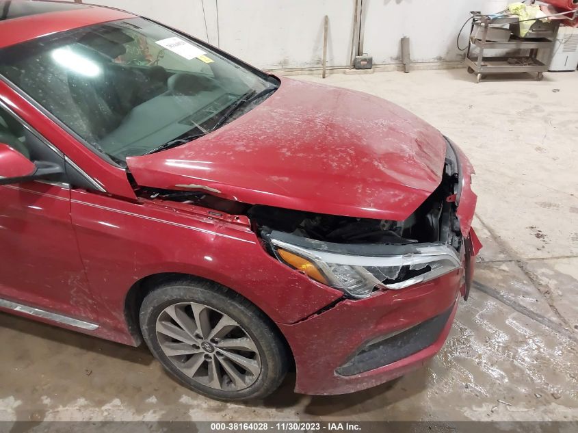 2017 HYUNDAI SONATA SPORT - 5NPE34AF1HH481964