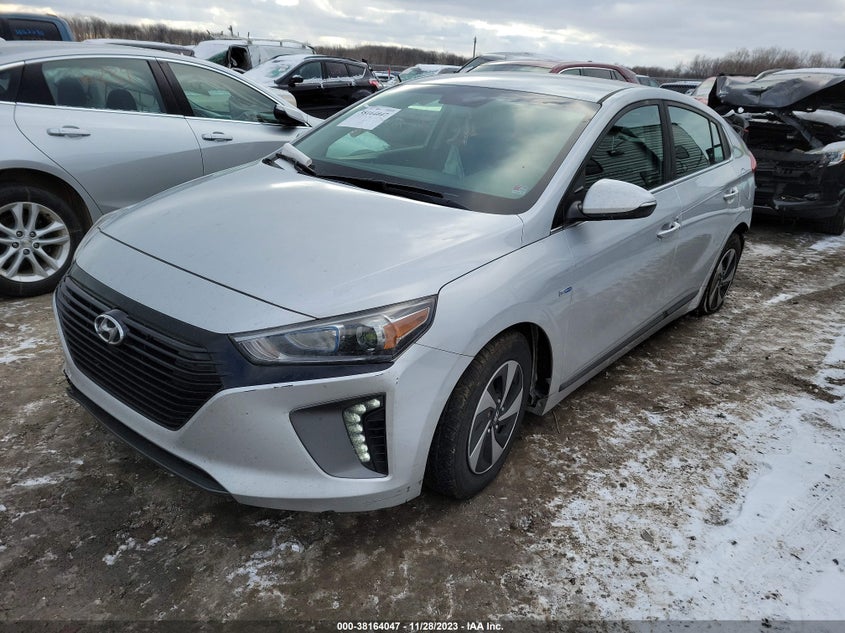 VIN KMHC75LC4HU056003 2017 HYUNDAI IONIQ HYBRID SEL