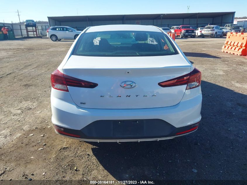 2019 HYUNDAI ELANTRA SE - 5NPD74LF7KH412930