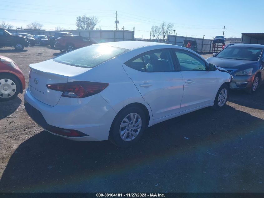 2019 HYUNDAI ELANTRA SE - 5NPD74LF7KH412930