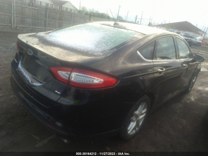 2016 FORD FUSION SE - 1FA6P0H79G5107087