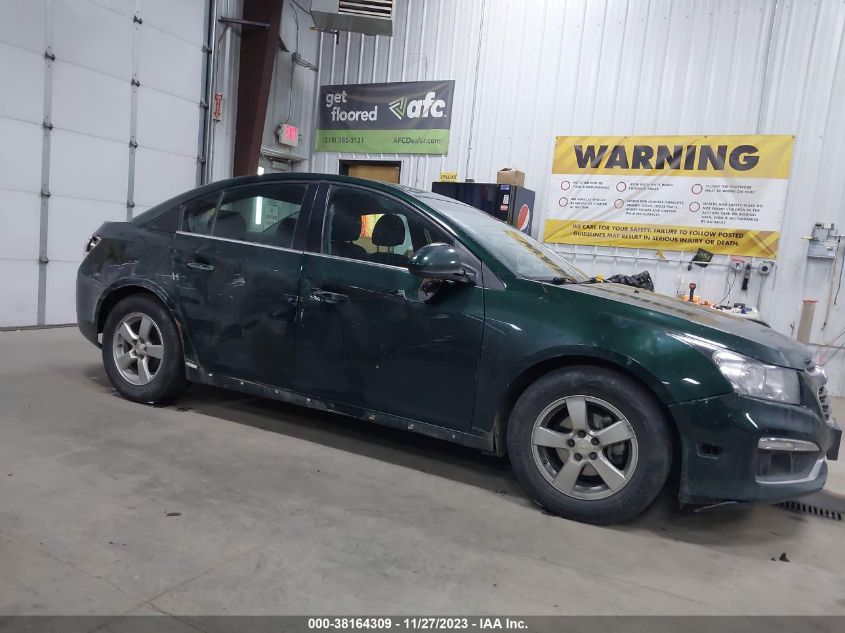 2015 CHEVROLET CRUZE 1LT AUTO - 1G1PC5SB7F7108819