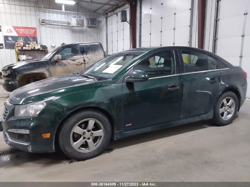 2015 CHEVROLET CRUZE 1LT AUTO - 1G1PC5SB7F7108819