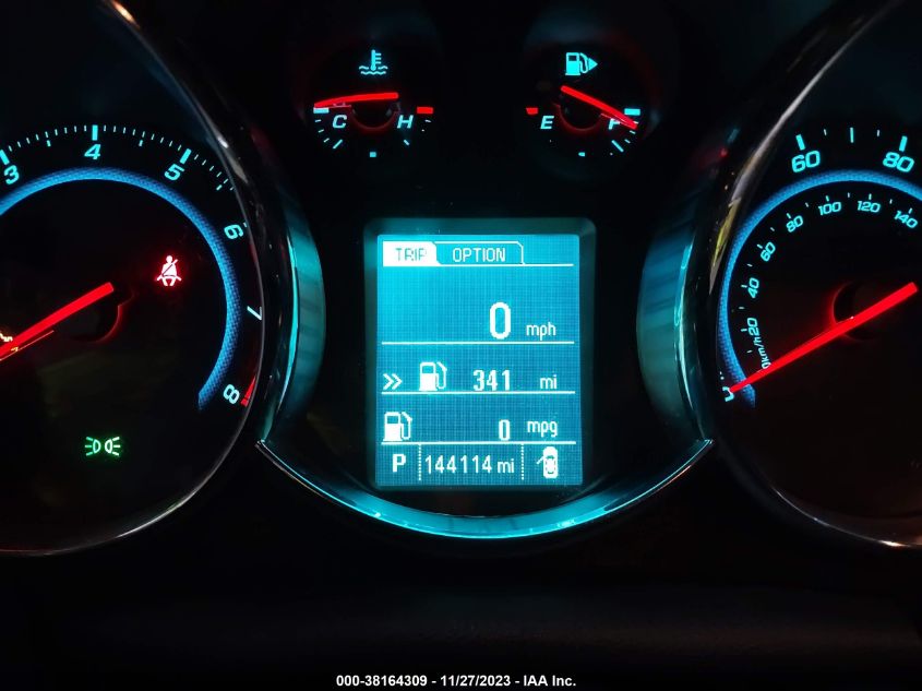 2015 CHEVROLET CRUZE 1LT AUTO - 1G1PC5SB7F7108819