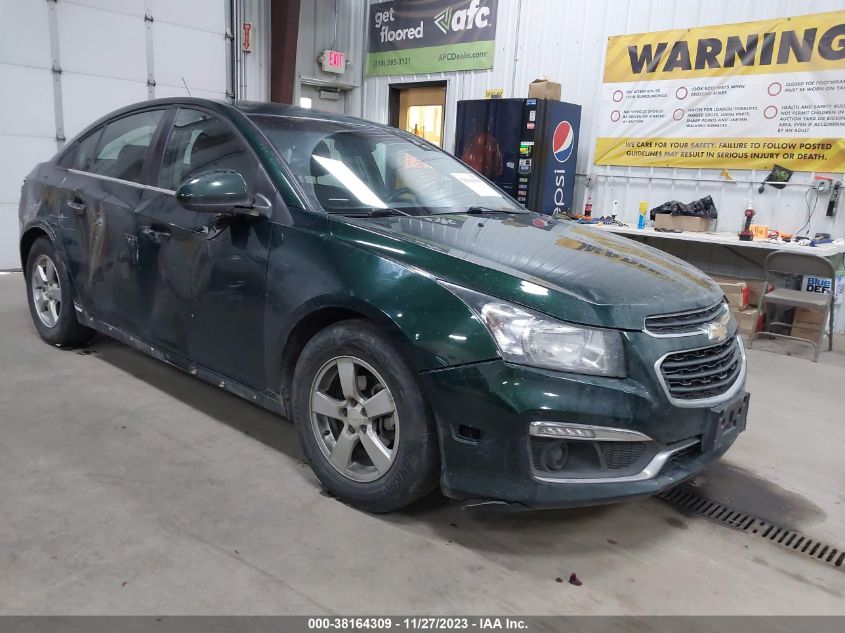 2015 CHEVROLET CRUZE 1LT AUTO - 1G1PC5SB7F7108819