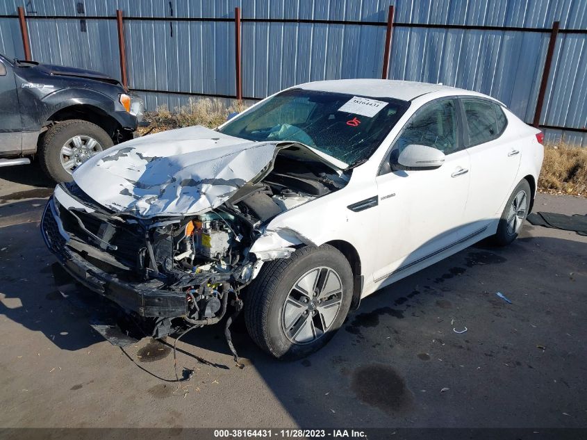 2013 KIA OPTIMA HYBRID LX - KNAGM4AD8D5047794