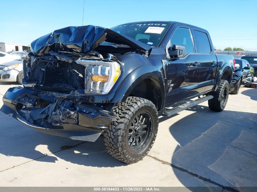 2021 FORD F-150 XLT - 1FTFW1E51MKD61704