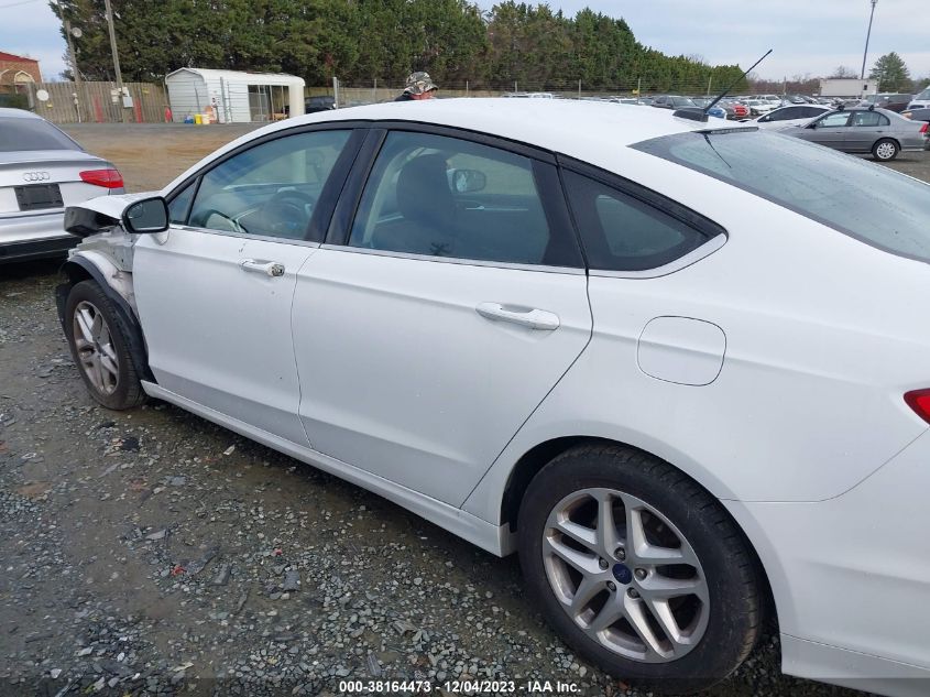 2016 FORD FUSION SE - 3FA6P0H78GR327043