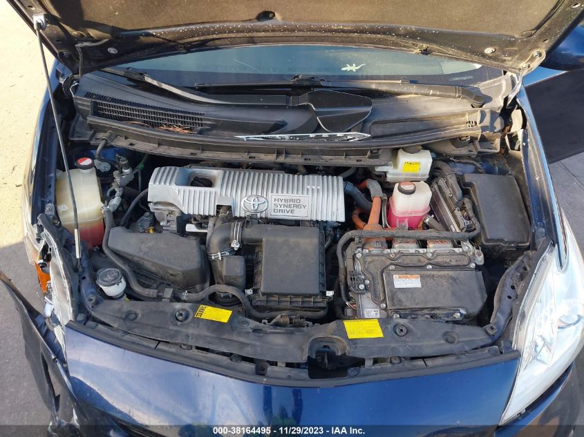 2014 TOYOTA PRIUS FOUR - JTDKN3DU6E0391431