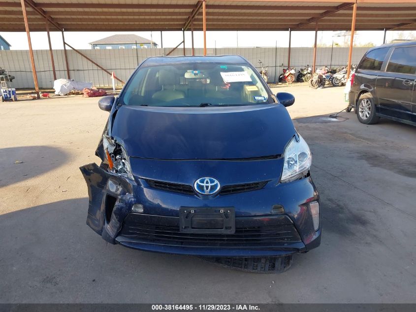 2014 TOYOTA PRIUS FOUR - JTDKN3DU6E0391431