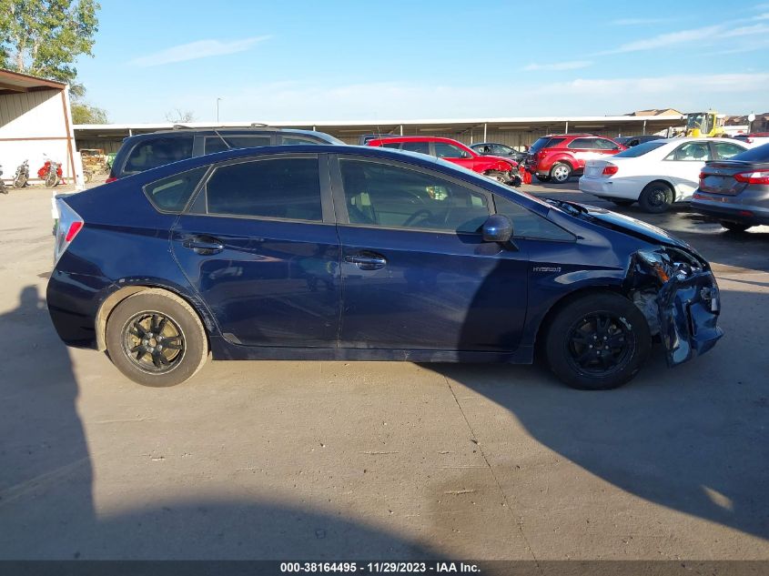 2014 TOYOTA PRIUS FOUR - JTDKN3DU6E0391431