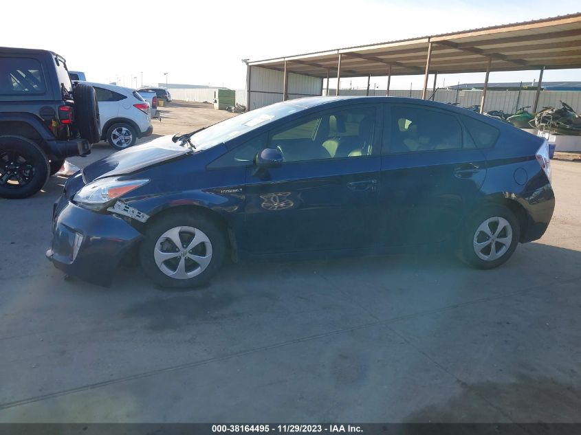 2014 TOYOTA PRIUS FOUR - JTDKN3DU6E0391431