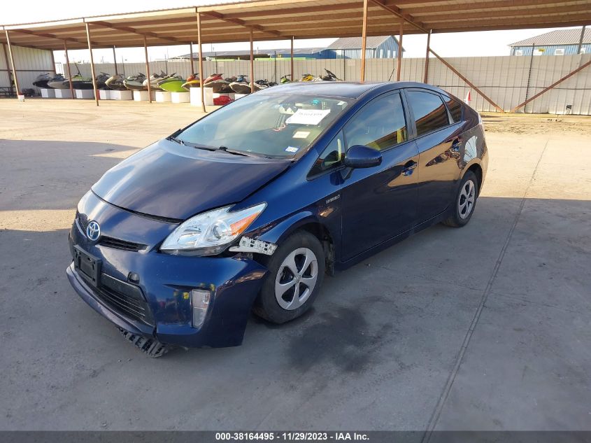 2014 TOYOTA PRIUS FOUR - JTDKN3DU6E0391431